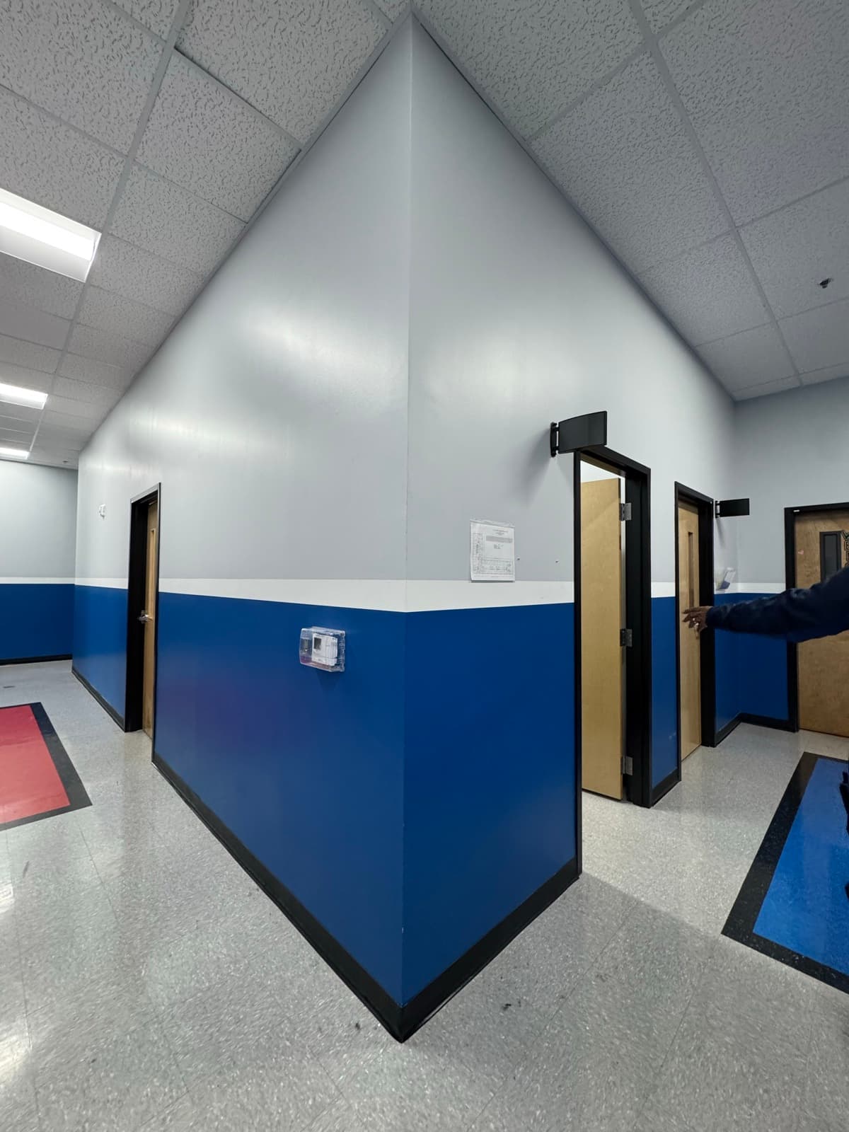 Athletic Wing Hallway