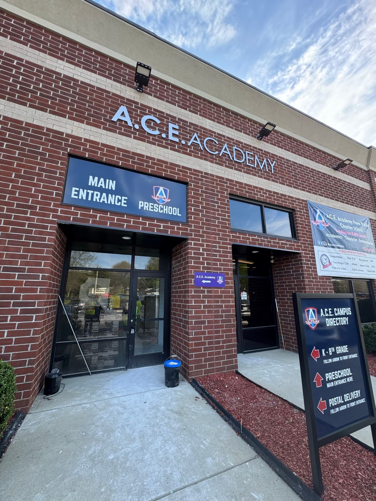 A.C.E. Academy Façade